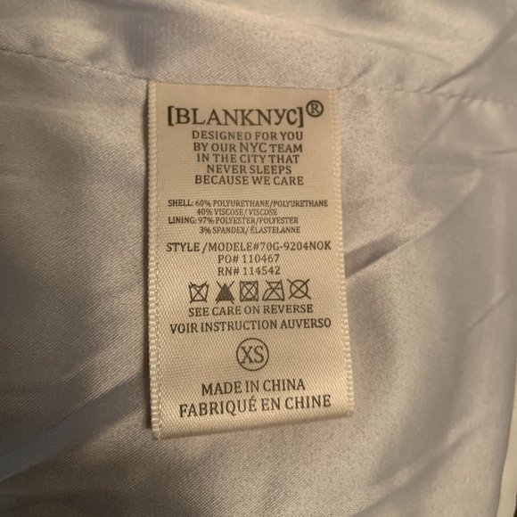 Blank NYC On The Rocks Vegan Leather Jacket - Picture 7 of 7